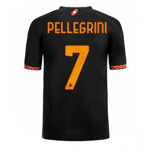 Moški Nogometni dresi AS Roma Lorenzo Pellegrini #7 Tretji 2023-24 Kratek Rokav